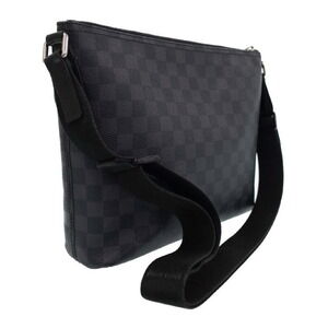 Louis Vuitton Mick Graphite Bag Shoulder Damier Black